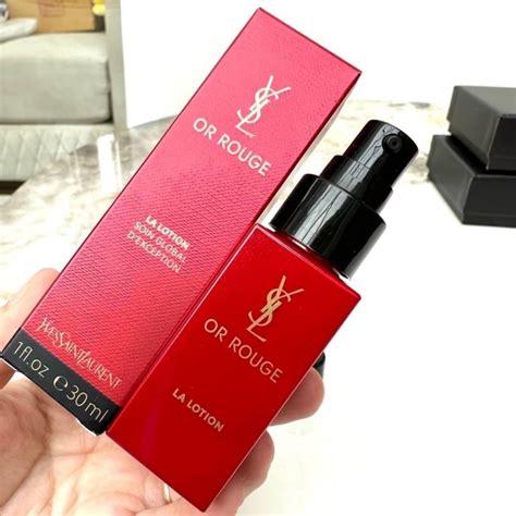 l'or rouge ysl|ysl or rouge la lotion.